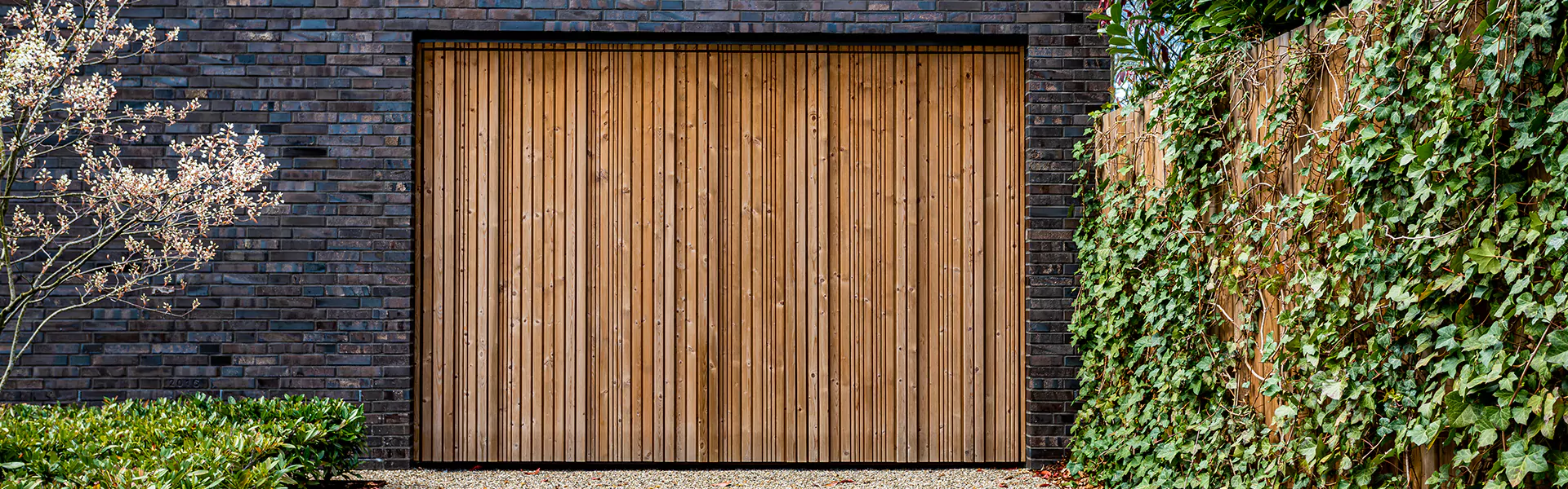 Wood Garage Doors Huntley Wooden Garage Door Installation
